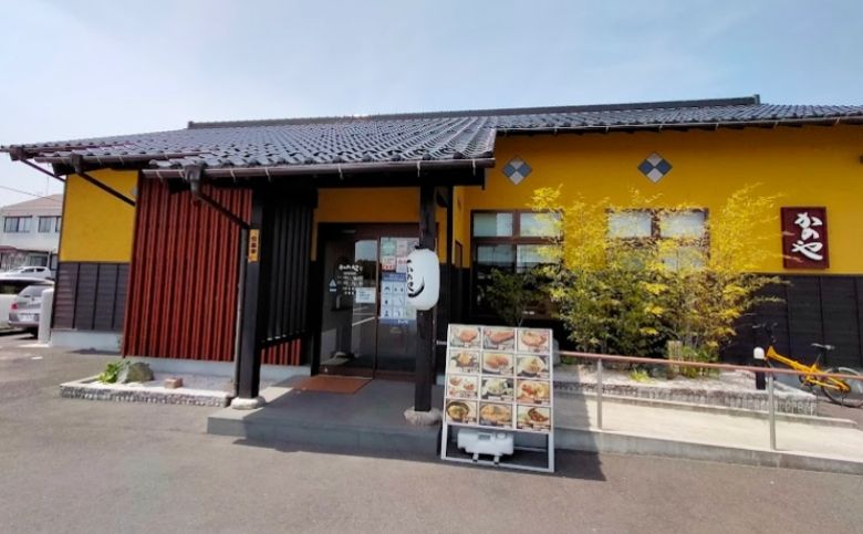 とんかつかのや（白枝町）の外観