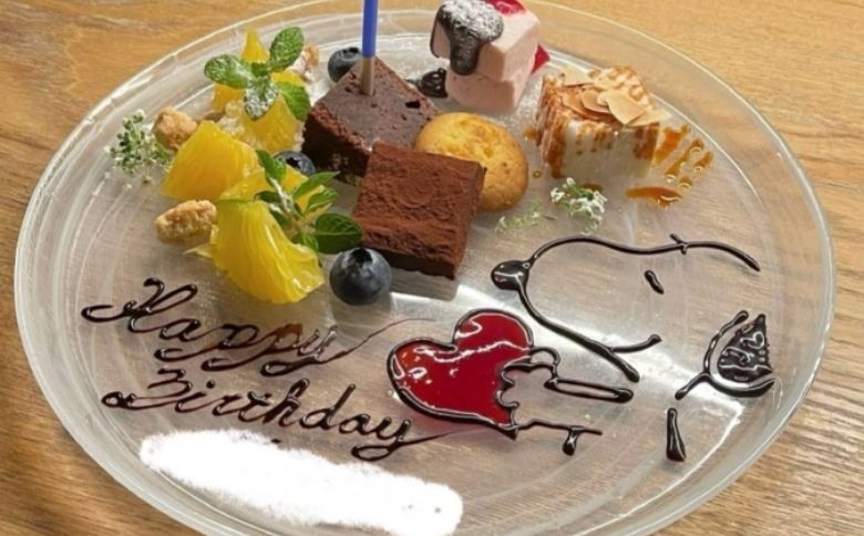 誕生日プレート