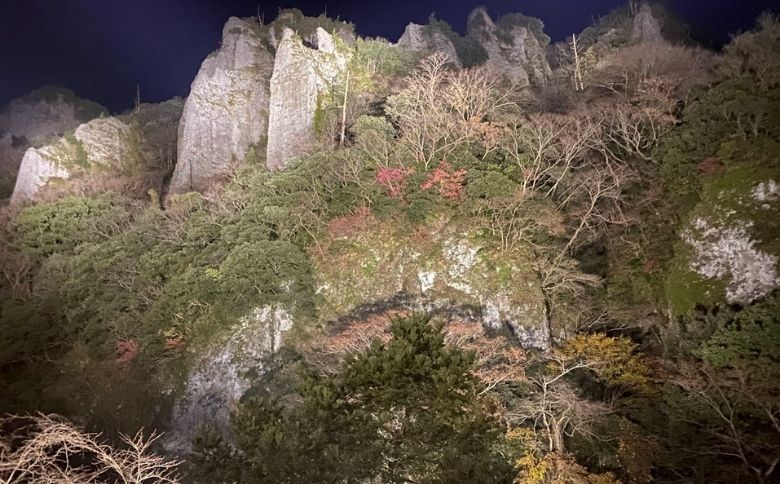 立久恵峡（たちくえきょう）