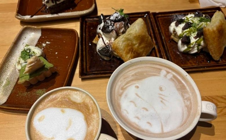 カフェでの食事