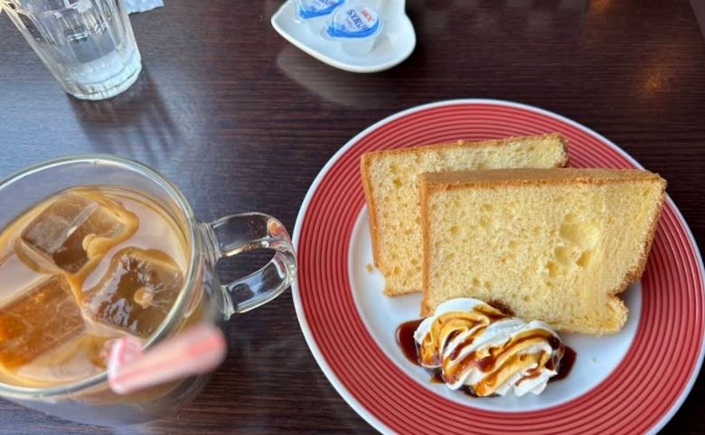 カフェでの食事