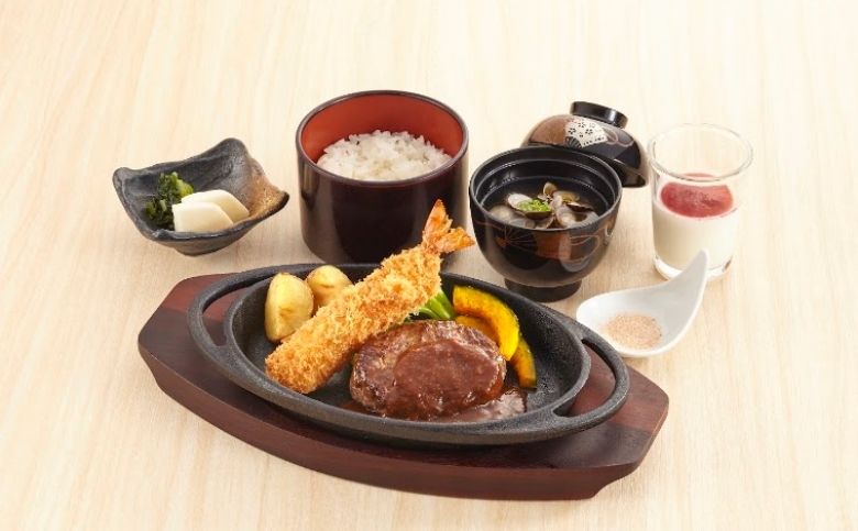 レストランくにびき（塩冶有原町）のハンバーグ
