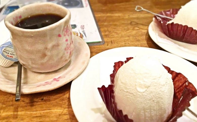 カフェでの食事