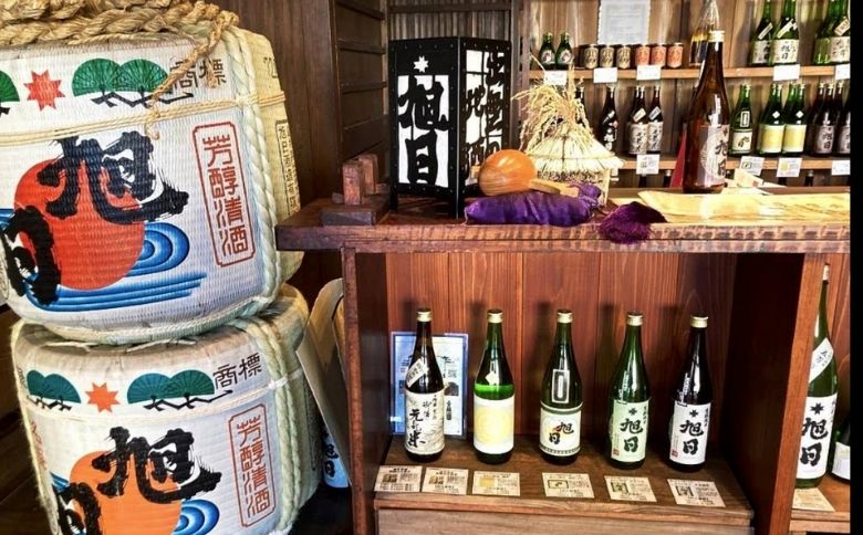 酒蔵店内