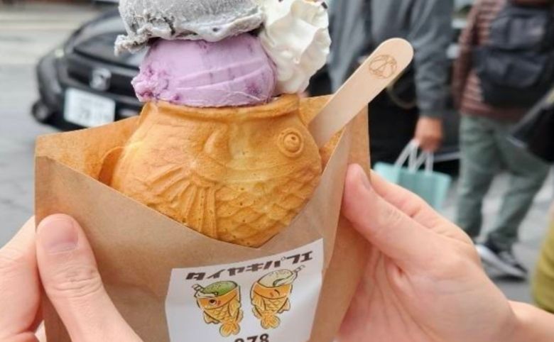 食べ歩き たい焼き