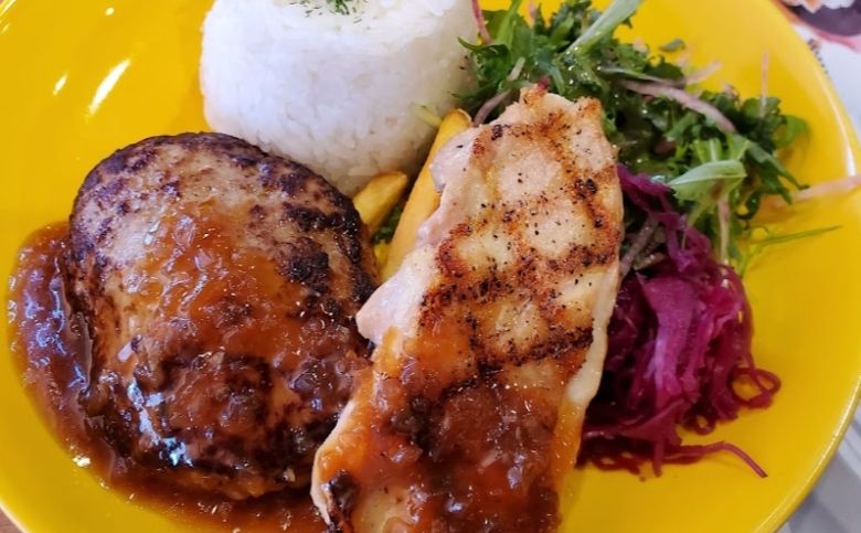 ビッグボーイ出雲今市店（今市町北本町）のハンバーグ