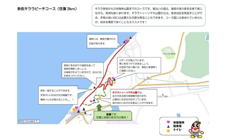 ウォーキングコース