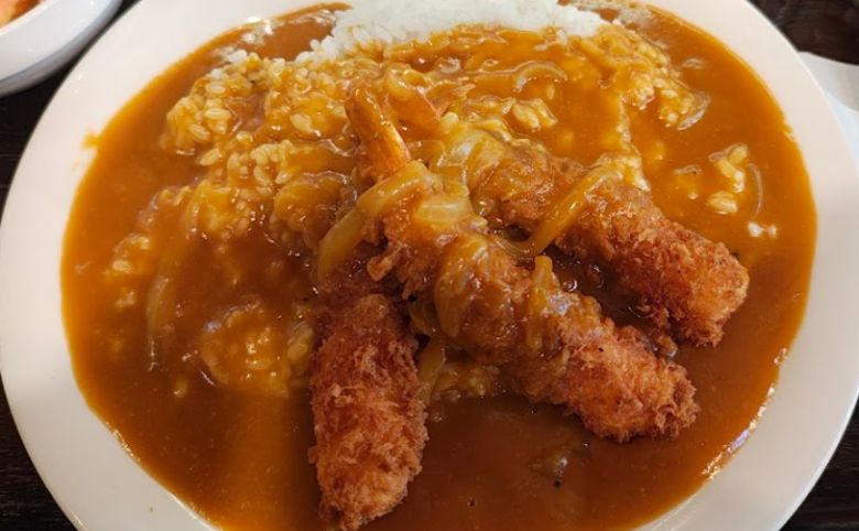 エビフライカレー