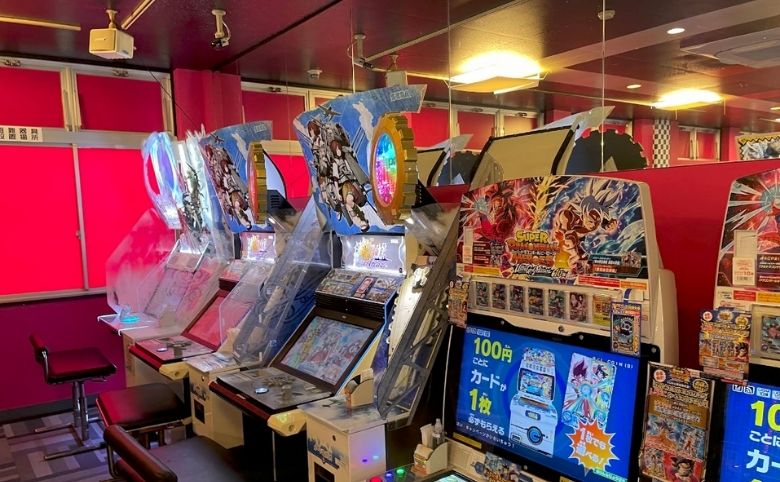 ゲームセンター店内