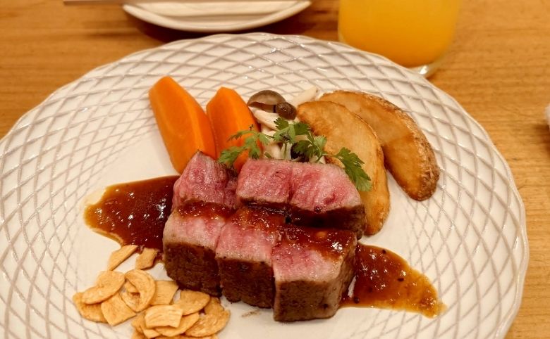 島根和牛の料理