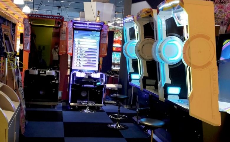 ゲームセンター店内