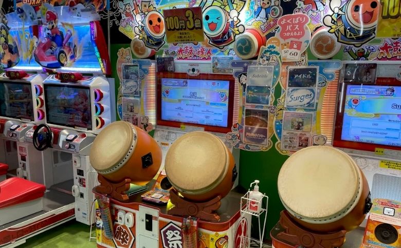 ゲームセンター店内