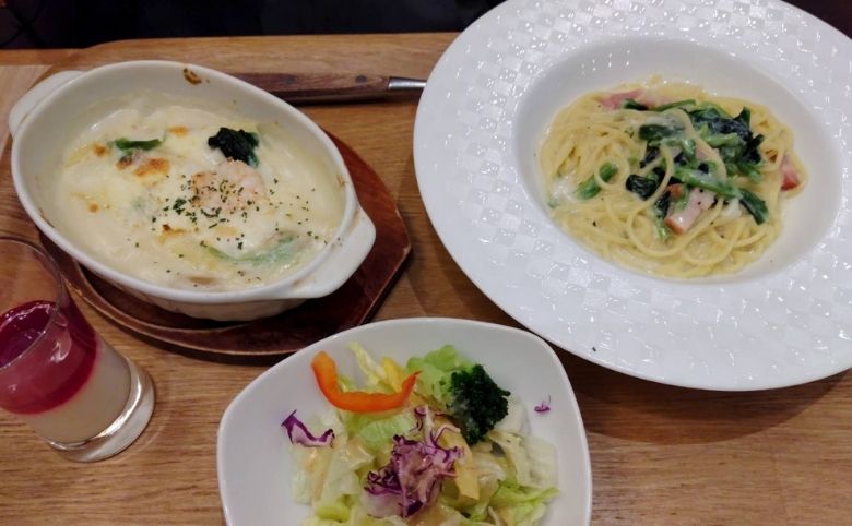 ファミレス食事