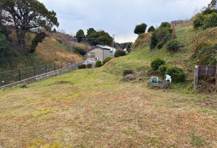家庭菜園もできそうなスペース