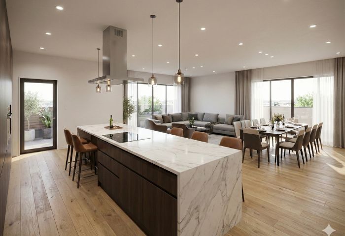 アイランドキッチン